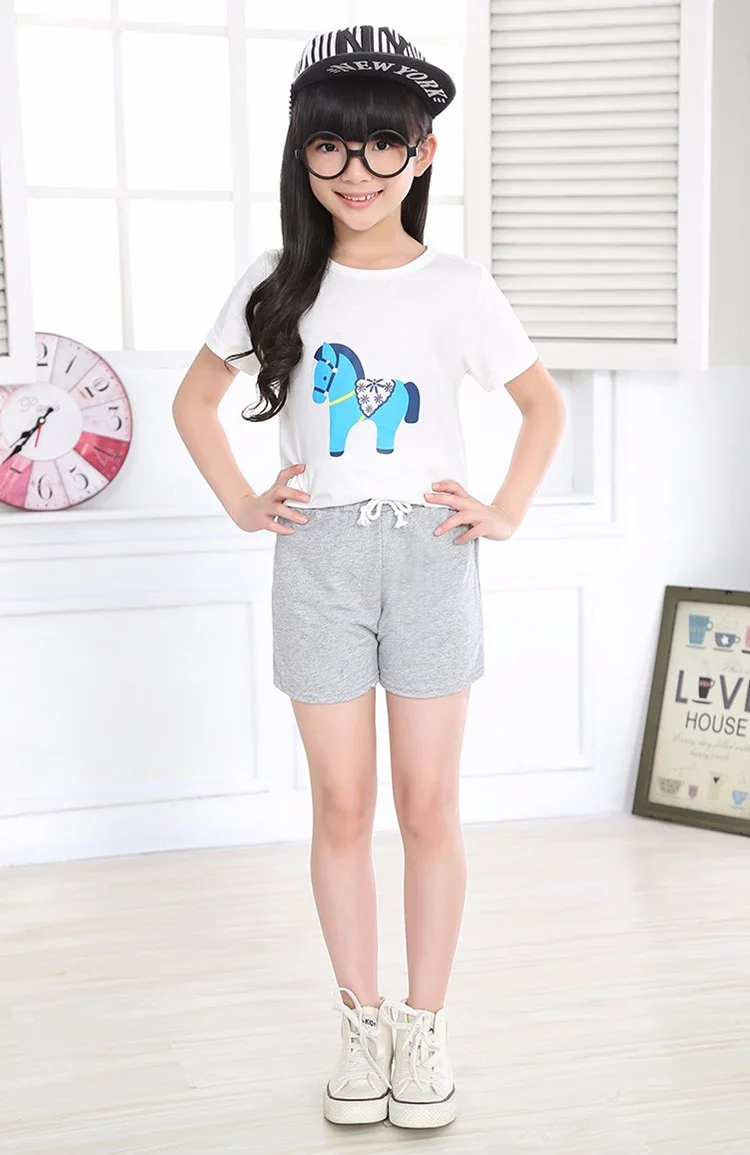 Custom Candy Color Girls Shorts Hot Summer Boys Beach Pants Shorts Kids Trousers Children Pants