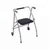 Rollator with Seat And Foot Rest And Light Weight Foldable Walker