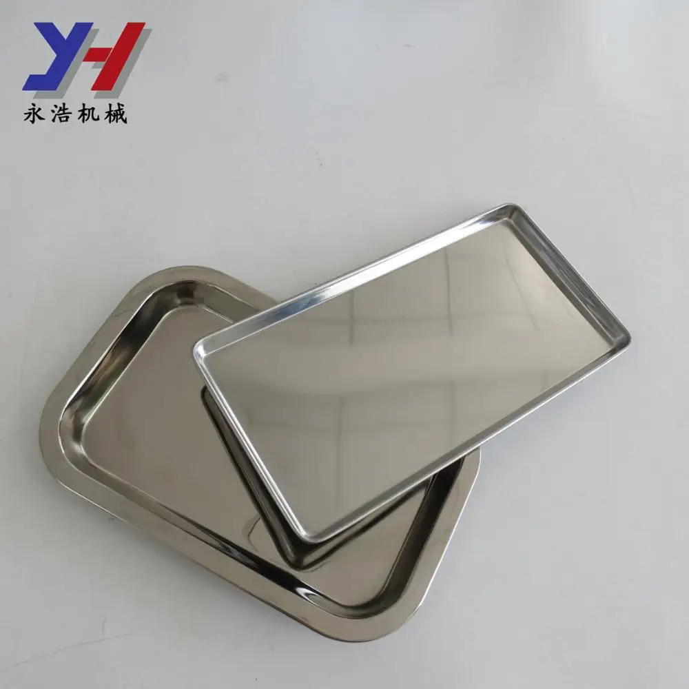 Custom Made High Quality Rectangle Stainless Steel Drip Tray With Drain