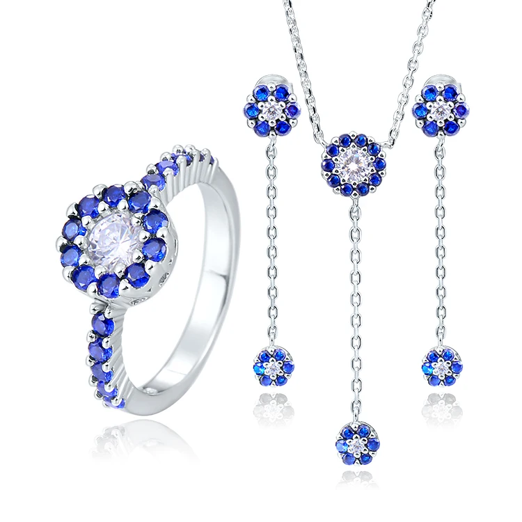 Poliva Highend Bridal Ring Necklace Earring Jewellery Simple Fashion