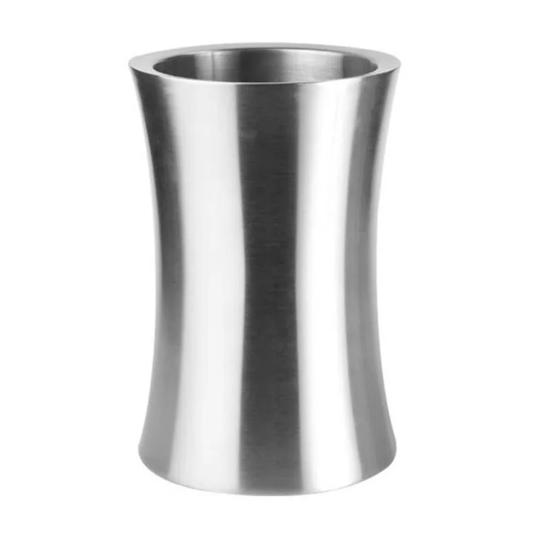 Stainless Steel Ice Bucket Double Walled Wine Chiller,And High Quality