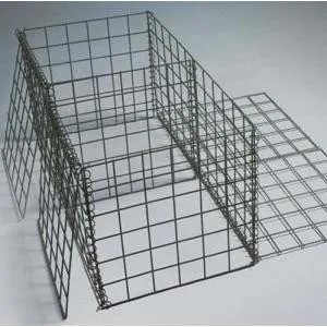 1x1x0.5m 2x1x1m Galfan Zn-Al coated galvanized italy gabion mesh basket cage
