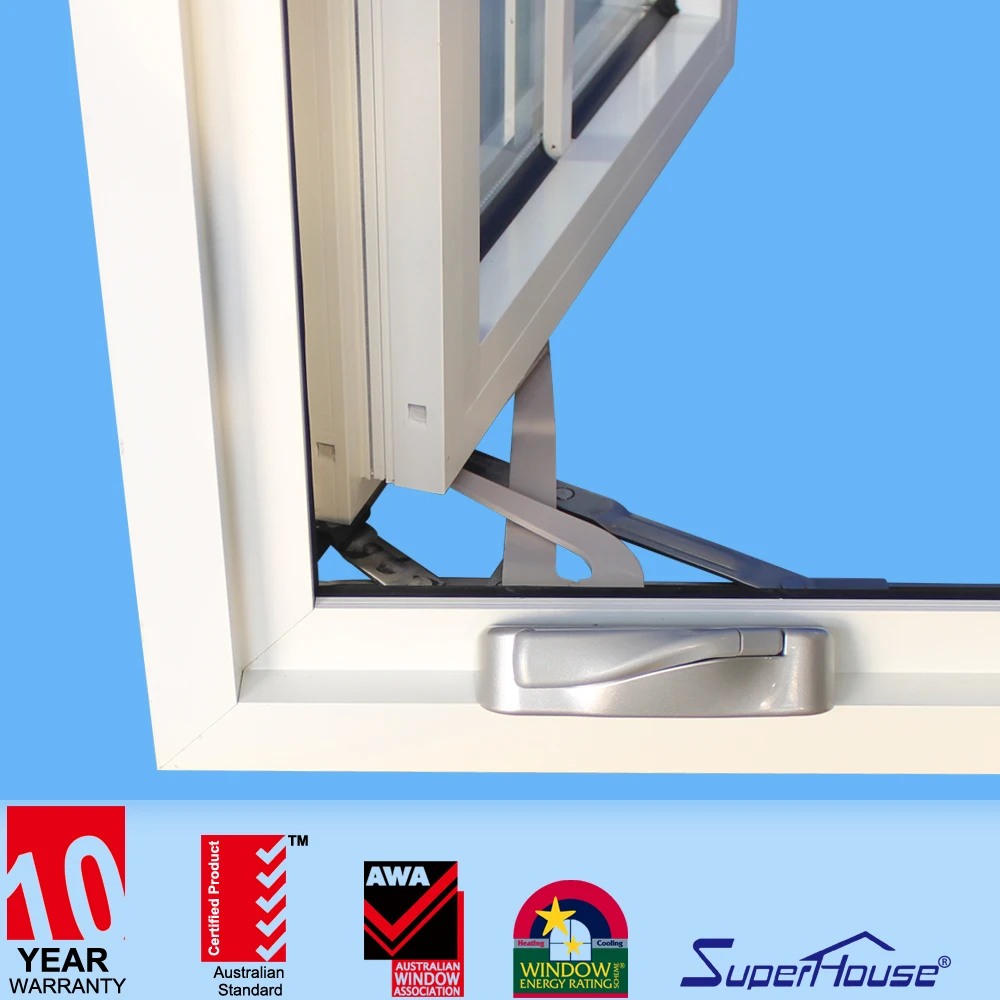NAMI certified NFRC insulated glass vinyl casement windows