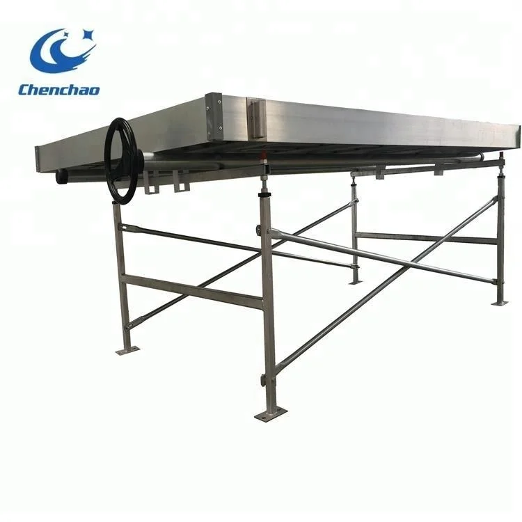 greenhouse rolling stand bench