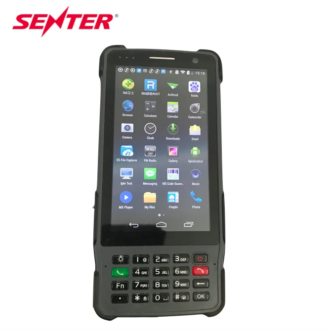 ST327 Telecom Test PDA 4G Android 5.1 OS Smart Phone Barcode Scan/ VDSL/Optical fiber tester/VFL/ Cable Tracing/ONU