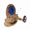 DIN PN10 storm valve angle DN80 storm flap valve marine valve