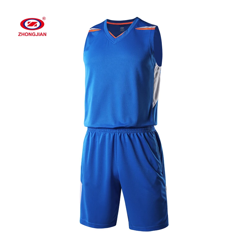 

casual men blank baskitball jersey shorts uniform sport gymwear quick dry wicking suits for basketball, Blue,orange,red,green,purple