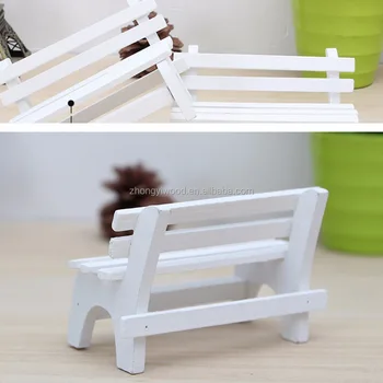 Home Decor Furnishing Articles Mini Bench Wooden Craft Miniatures Ornaments Buy Wood Craft Christmas Ornaments Furniture Wood Ornaments Mini Frame