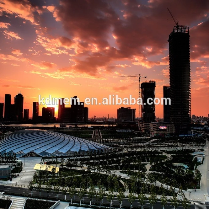 
ETFE price of membrane structure tensile waterproof fireproof 