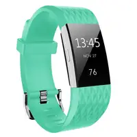 

Sport Wrist band Silicone Rubber Watch Band Strap For Fitbit Charge2 Band