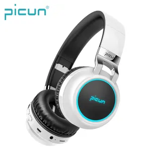 P60 Glow Light Bluetooth Wireless Headphones Mic