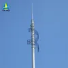 50 ft Steel telecommunications cellular wimax isp section wireless internet antenna monopole tower
