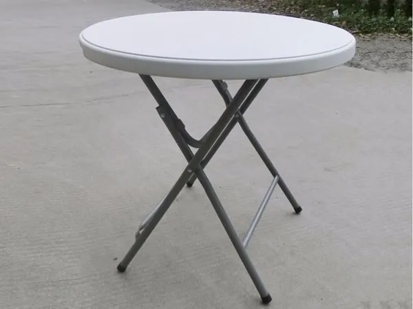 2 High Top Round Folding Cocktail Tables 32 Inches X 43 Inches For RENT