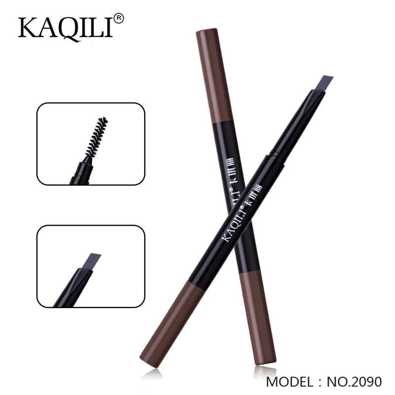 

KAQILI brand cheap hot selling four colors waterproof automatic eye brow pencils