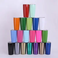 

20oz Double Wall Insulated Vacuum Stainless Steel tumbler Travel Mug Coffee Cup Blank Sublimation Mug