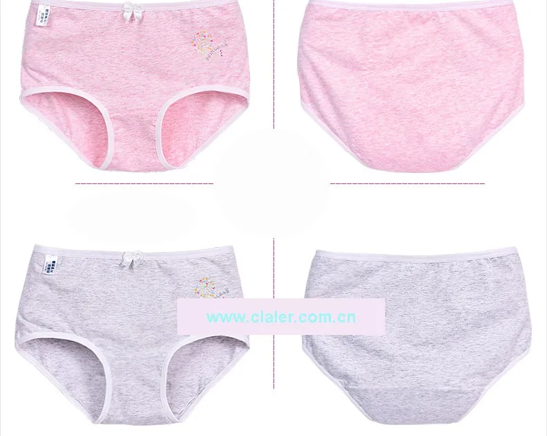 Teen Girls Underwear In Physiological Period. Customise Cotton Teenager