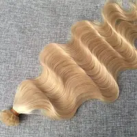 

Flat Tip hair blonde Russian Hair 100% Virgin Remy Human Hair Extension