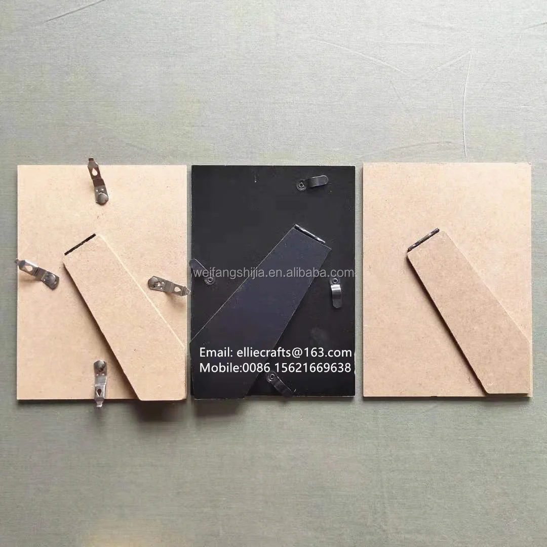 Cheap Wholesale All Size Mdf Picture Photo Frame Backs Photo Frame