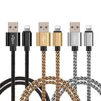 

USB Cable For iPhone XR Xs Max X 10 6 s 6s 7 8 Plus 5 For iPad Air Nylon Fast Charger Data Sync Origin Long 1M 2M 3M Wire Cord