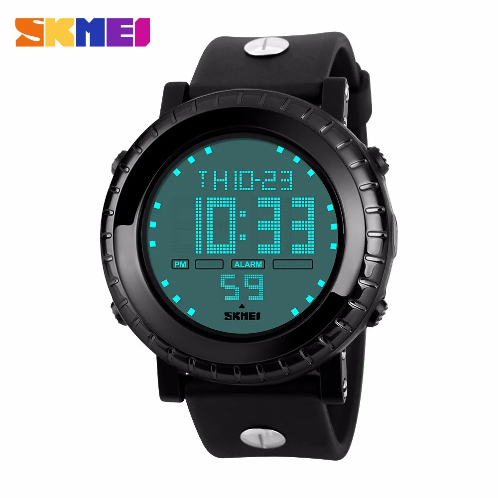 

SKMEI 1172 best digital watches man large dial waterproof military sports watch 2017