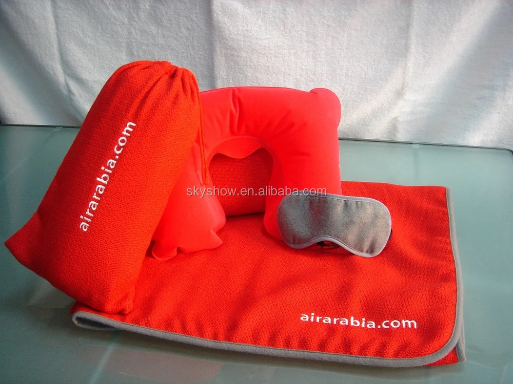 Cheap 3 In 1 Office Airline Overnight Comfort Travel Sleeping Kit Buy