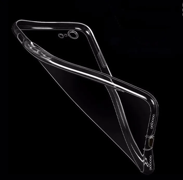 Transparent Soft TPU Cell Phone Protective Case Cover For iphone 6 7 8 X XS