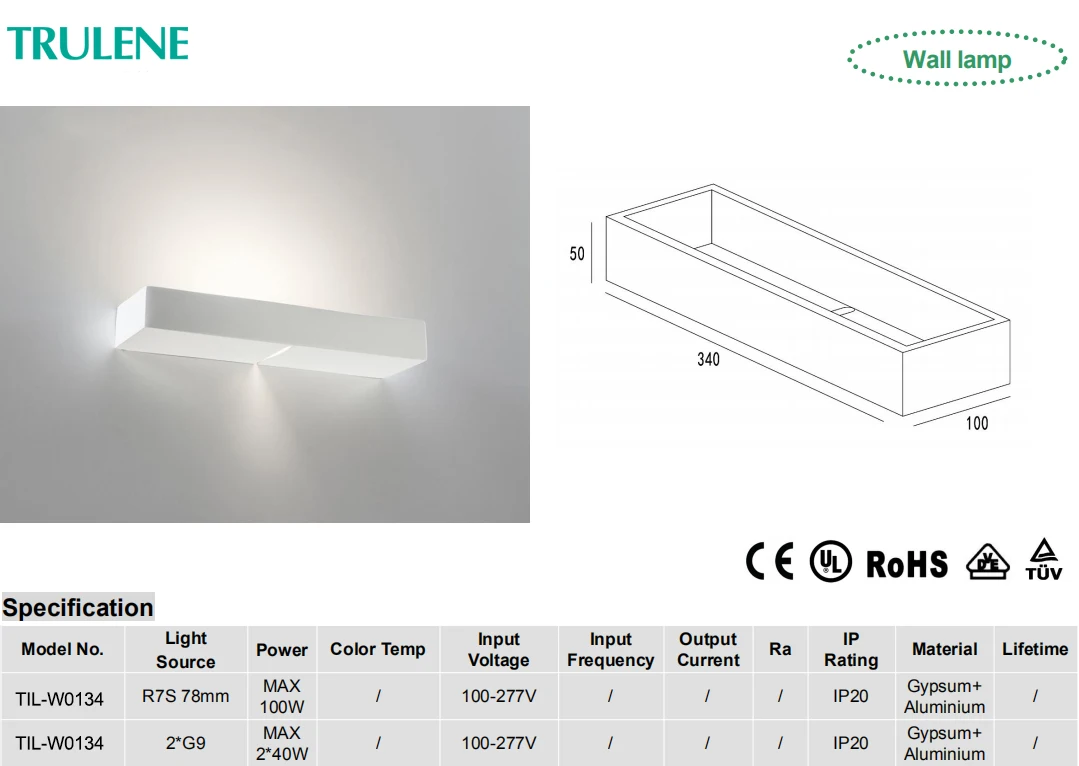 Hotel home living room creative customized bluetooth garden decor wall lamps sconce square led lamps wall outdoor