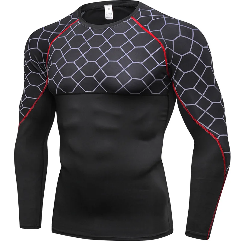 

Men Short Sleeve Yoga Shirt Fitness Bodybuilding Summer Male Quick Dry Running T Shirt Sports Compression Tight Tops, Customized colors