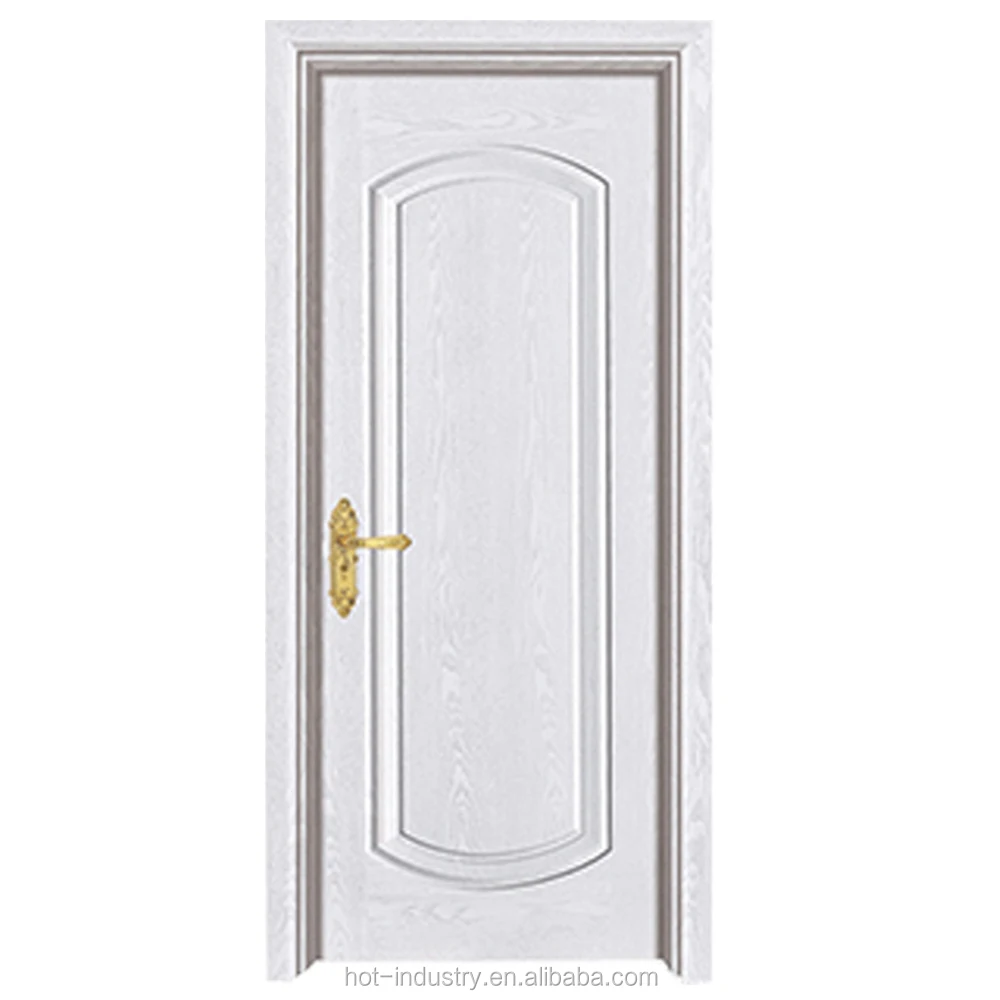 
Alibaba China Customize Simple Teak Color Wood Main Entry Composite Door Design  (60790683246)
