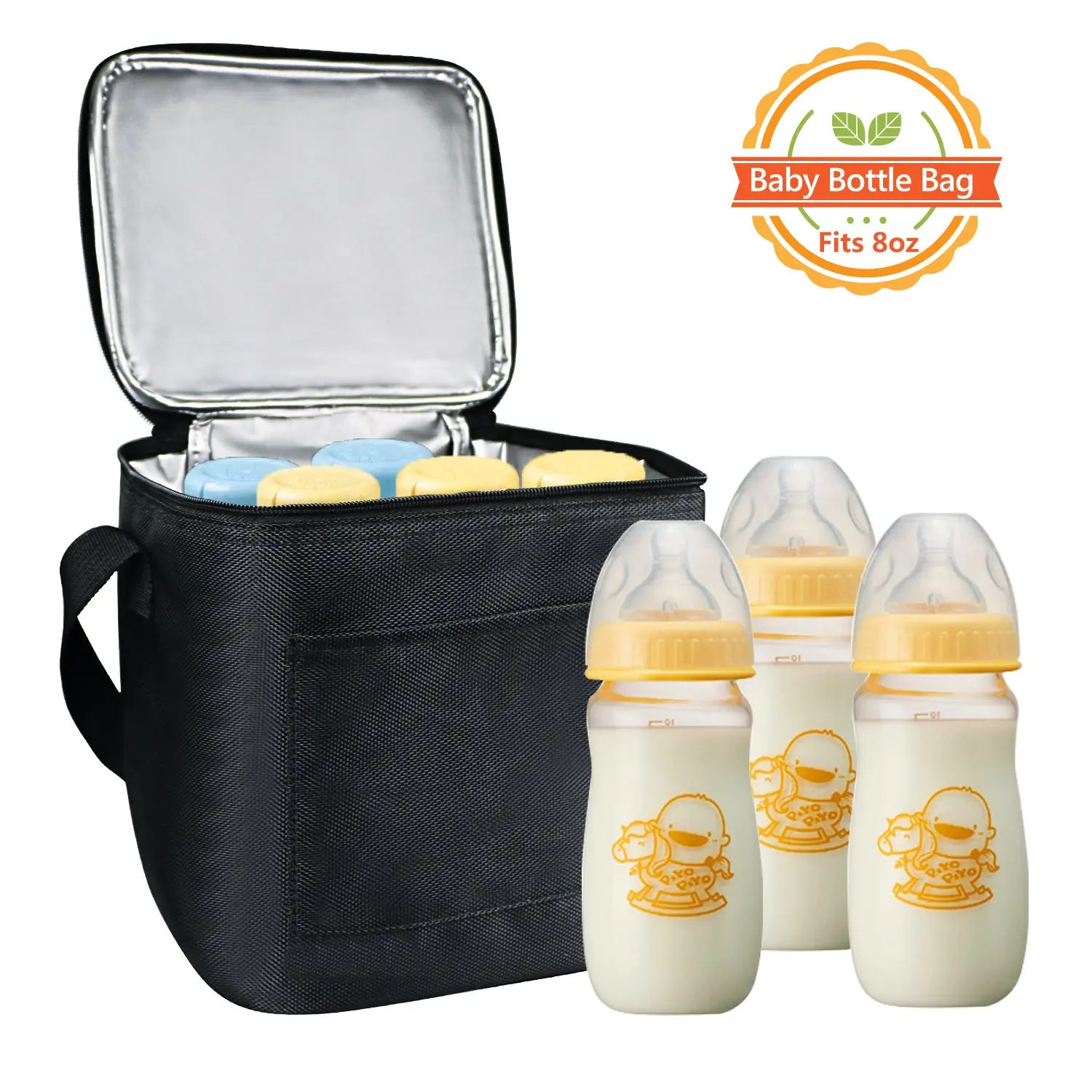 milk bottle cooler bag