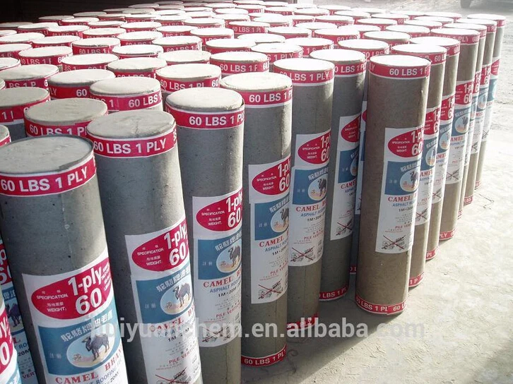 
manufacturer: camel brand 2-ply bitumen roofing felt, 70lbs, 52lbs 