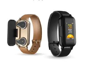 Wireless Earphones & Fitness Smartwatch Heart Rate & Blood Pressure Tracking