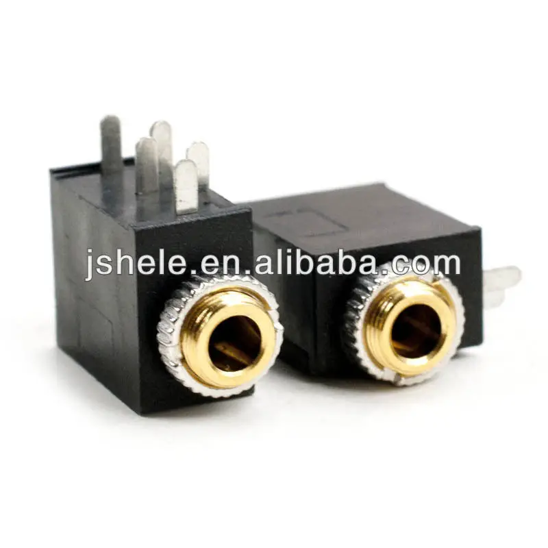 3 5mm Pcb Mount Stereo Socket Connector