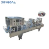 Pouring chocolate cheese filling and sealing machine