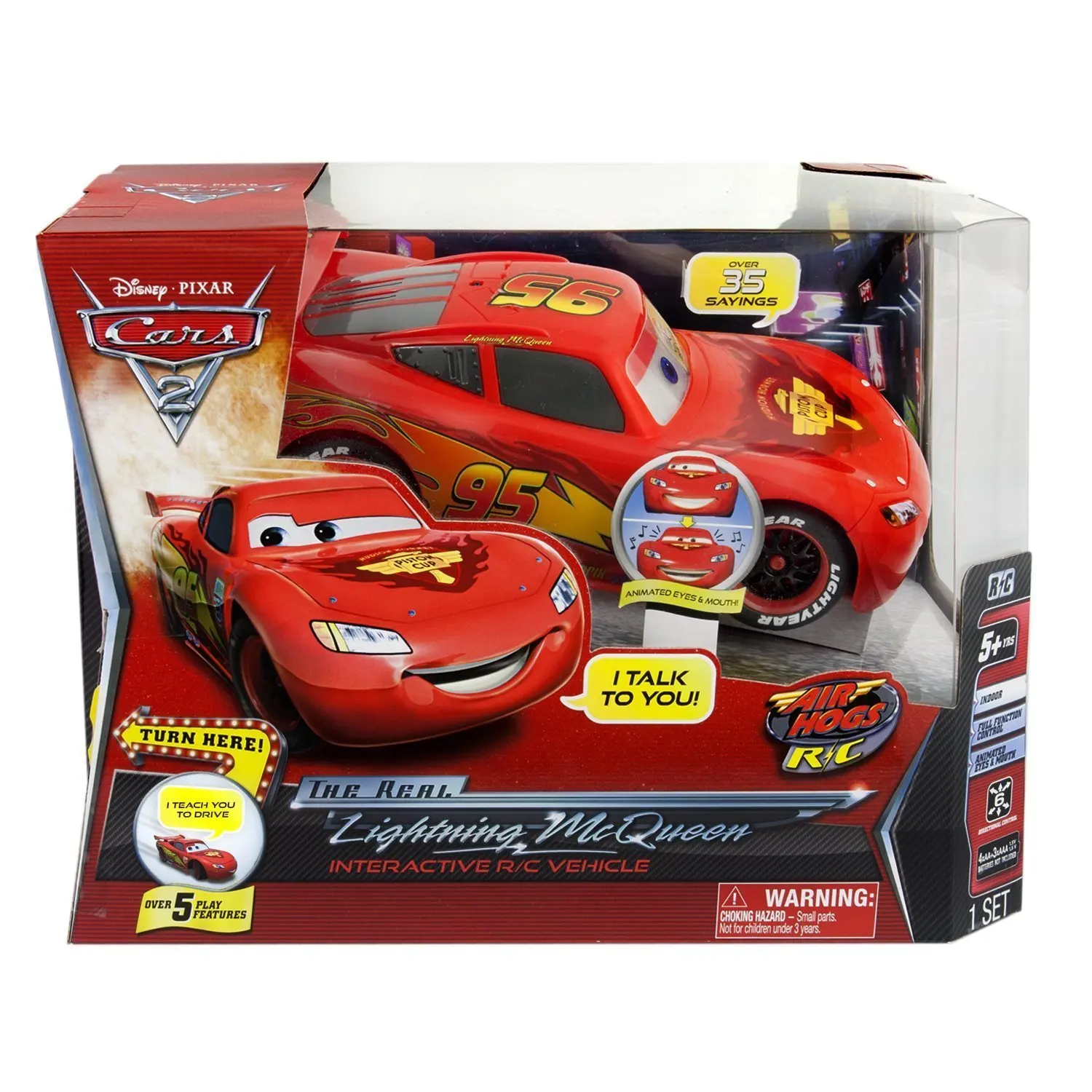 Buy Disney Cars Air Hogs Real Lightning Mcqueen Radio Controlled