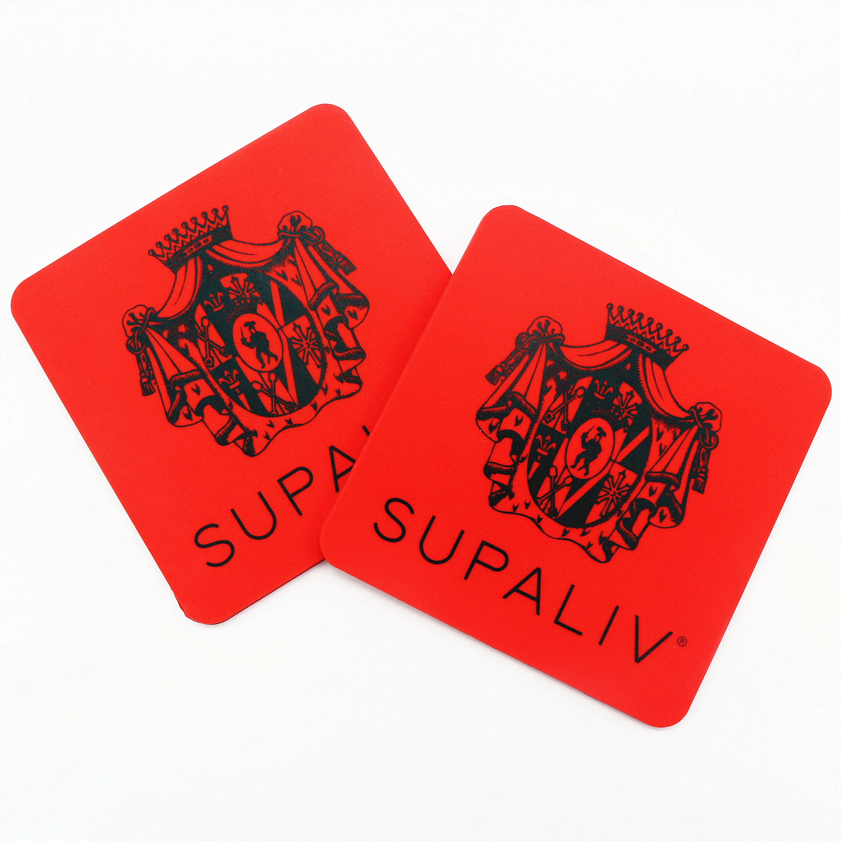 

Coaster manufactuters Custom logo flat soft pvc rubber coffee cup holder drink cup coaster, Pantone