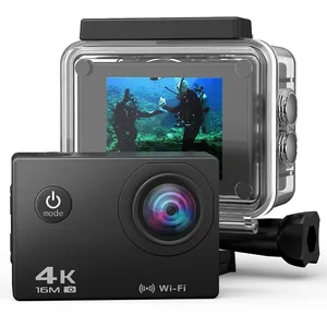 Ausek 4K WiFi Action Camera Waterproof Housing