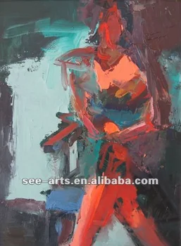 oil painting of human figure