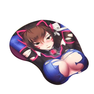 3D Anime Breast Mouse Pad Wrist Rest