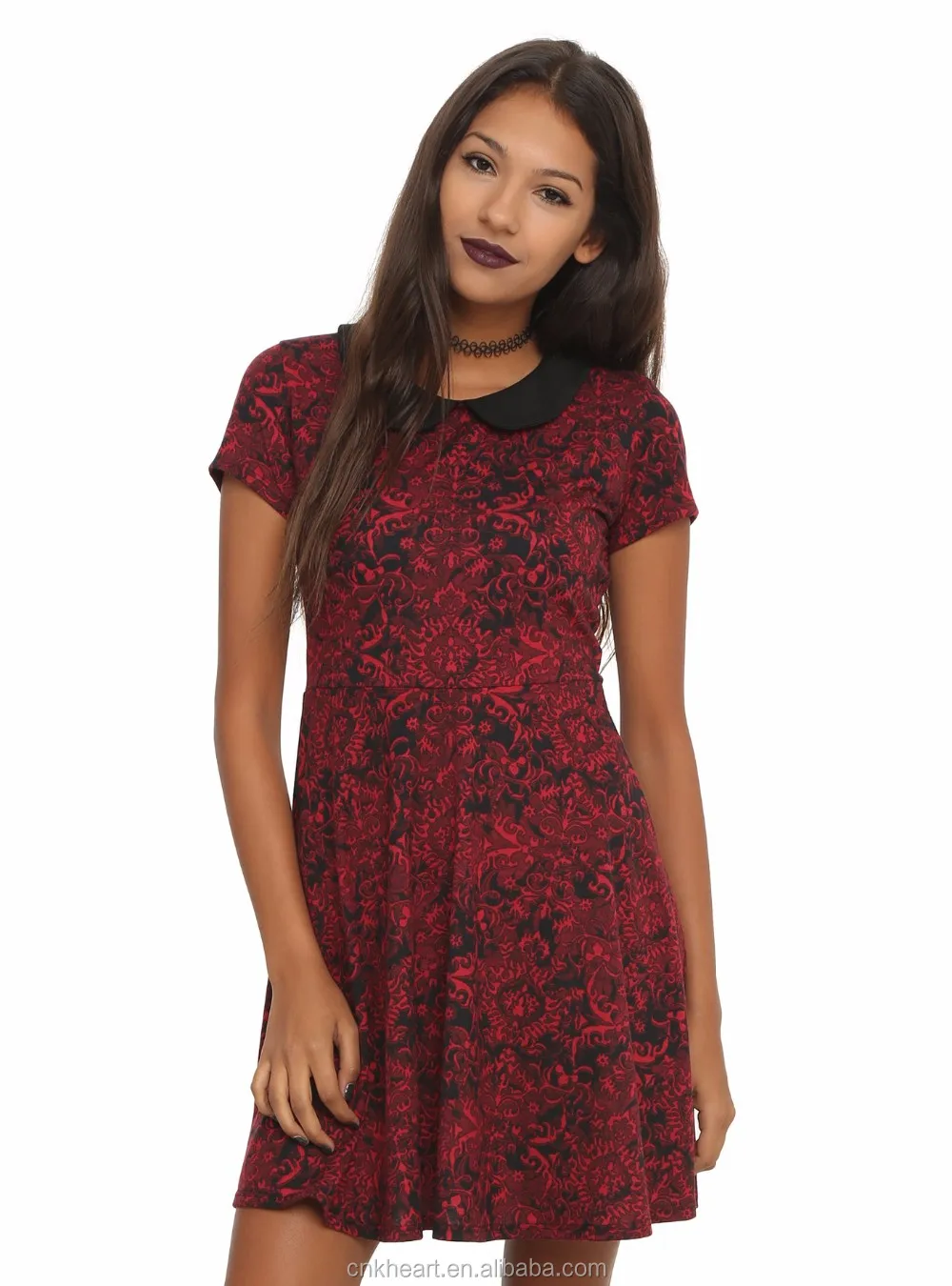 brocade one piece dresses