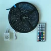 DC 12V SMD 5050 32.8ft 10M 300leds RGB Color Changing Flexible LED Rope Lights with 44Key Remote control IR controller box