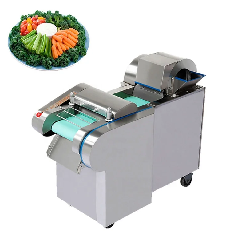 vegetable automatic cutting machine / Carrot cabbage cutting blades / green onion green long bean processing machine