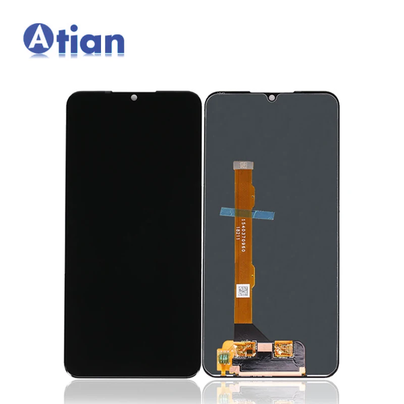 

6.3'' For Vivo Y97 LCD Display Touch Screen Digitizer Assembly Replacement Parts Y97 LCD, Black, gold