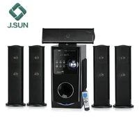 

Hifi 5.1 technics home theater speaker system with FM radio