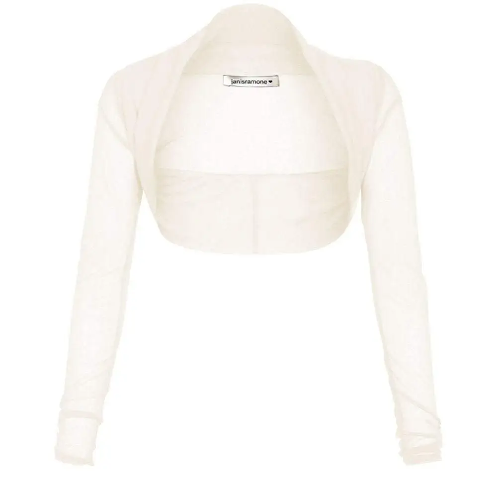 sheer short sleeve cardigan