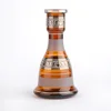 Wholesale Dubai Silver Pattern Crystal Glass Shisha Hookah