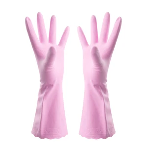 Image of Accessible food pvc cleaning dish washing gloves