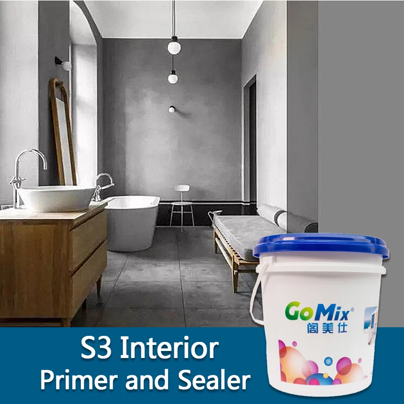 Wall Base Coat Sealer S3 Water Based Cement Primer - Buy Water Based