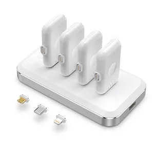4 1 Magnetic Mobile Power Bank 12800mAh