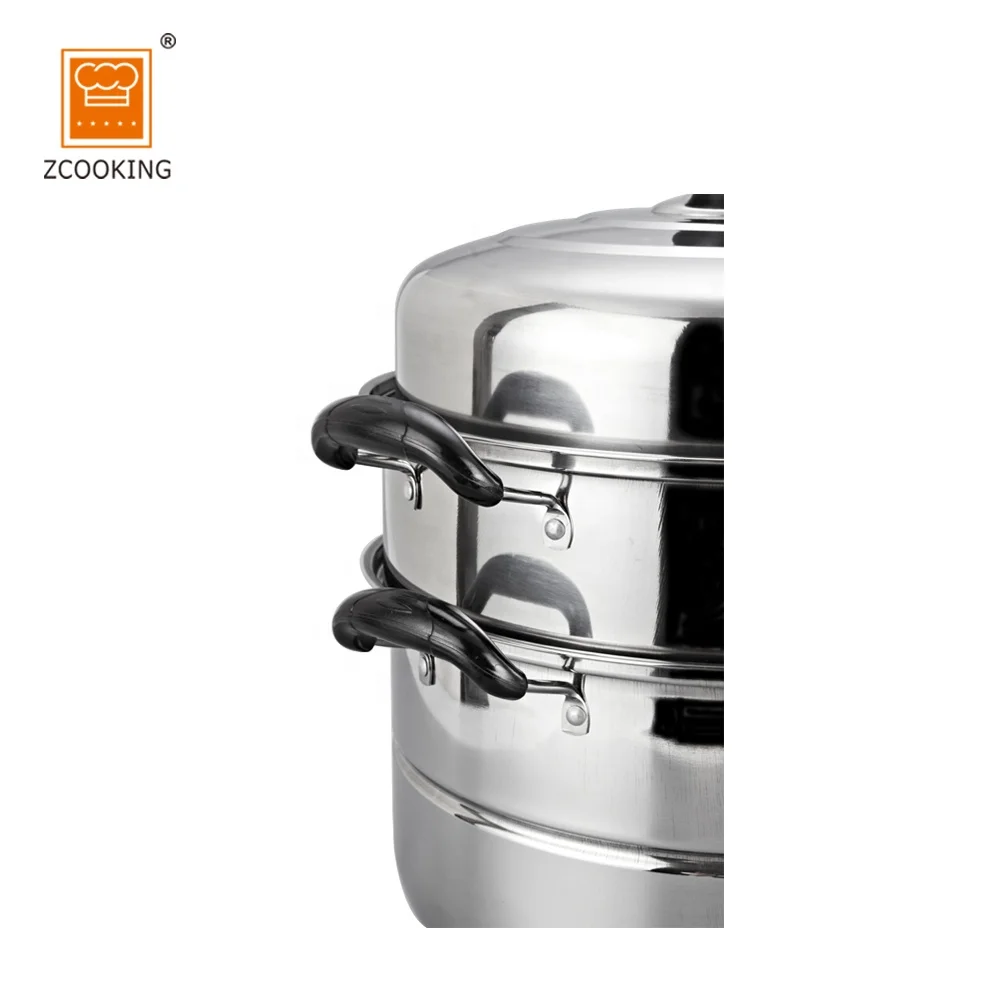 
Factory Price Stainless Steel Steamer Pot With OEM Order 